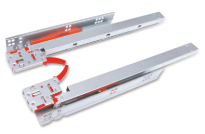 Направляющая IREX-UD полного выдвижения с демфером,в комплекте с креплением,500мм(10 комп./уп)